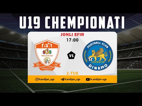 Andijon-SGS - Dinamo | U19 chempionati 2-tur | JONLI EFIR