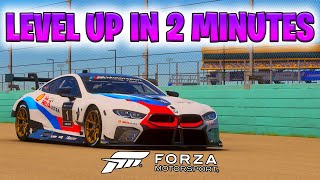 Forza Motorsport How To Level Up Cars In 2 MINUTES! (AFK Hack) #forza #forzamotorsport