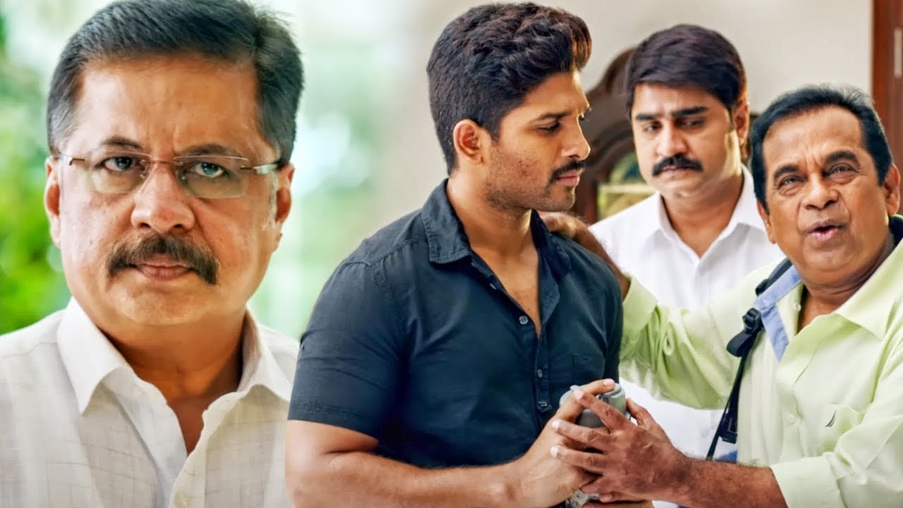 ब्रह्मानंदम ने अल्लू अर्जुन को भला बुरा कहा उसके बाप ?