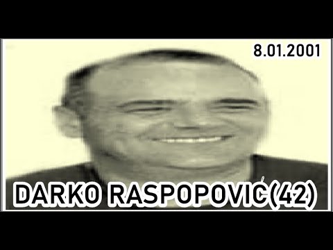 DARKO RASPOPOVIĆ-BELI(42)  - Visoki funkcioner DB-a Crne Gore   8.01.2001