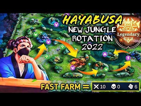 Hayabusa new jungle rotation 2022 | New rotation hayabusa core 2022