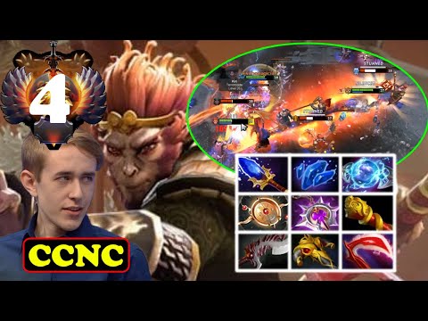 CCNC (QUINN) #4 MONKEY KING FULL SLOTS CRAZY PHYSICAL DAMAGE | DOTA2ORBS