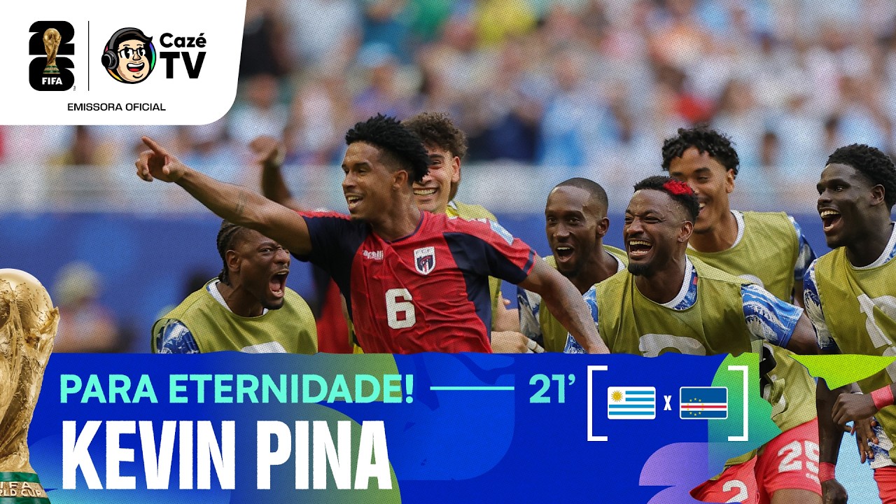 GOLAÇO PRA HISTÓRIA! CABO VERDE FAZ O SEU PRIMEIRO GOL NA HISTÓRIA DAS COPAS!