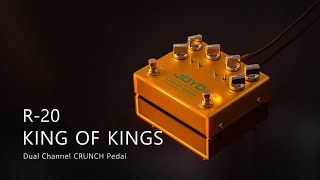 Video thumbnail for JOYO R-20 KING OF KINGS - Classic Vintage Overdrive by JOYO AUDIO