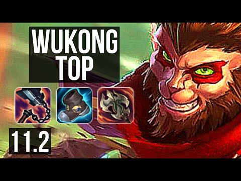 WUKONG vs ORNN (TOP) | 8/0/8, 3.3M mastery, 1300+ games, Legendary | KR Diamond | v11.2