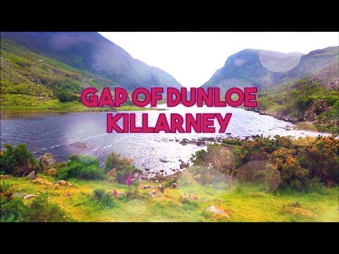 WALKING THE GAP OF DUNLOE IN KILLARNEY CO. KERRY