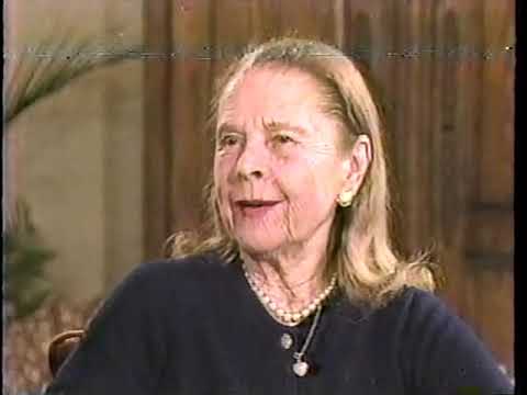 Ruth Gordon, Tom Cottle--1983 TV Interview