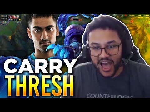 Aphromoo - THIS IS HOW YOU CARRY ON THRESH | Thresh Support | Ft. Darshan
