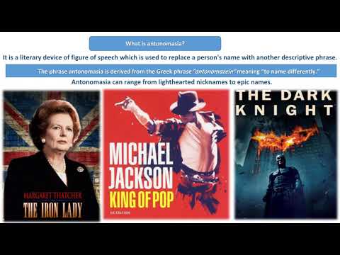 Antonomasia