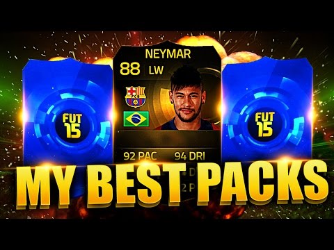 OMFG MY BEST PACKS! FIFA 15 PACK OPENING