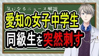 【14歳が突然】折り畳みナイフで首を一撃も平然…少女の心の闇と今後の流れについて【Vtuber雑談】