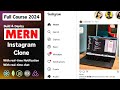 MERN Stack Instagram Clone React MongoDB Socket Io