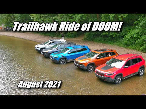 Trail breaks, August Trailhawk Ride 2021, 2019 Jeep Cherokee Trailhawk 4x4 Offroad