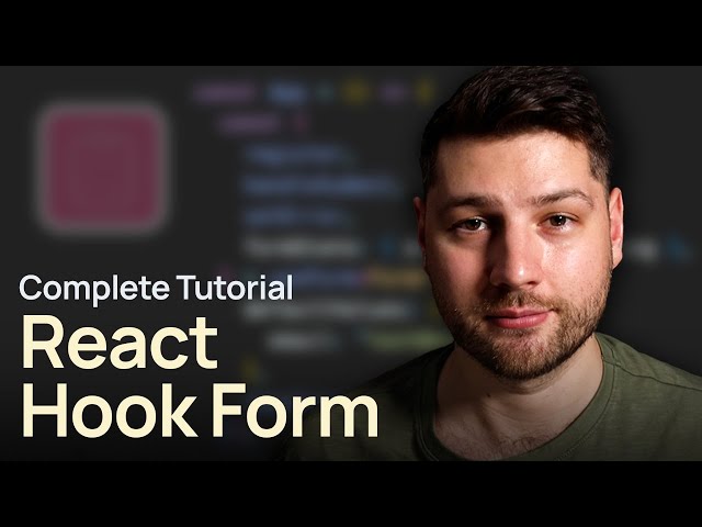 React Hook Form - Complete Tutorial (with Zod) · YtChopDev