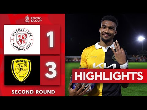 FC Brackley Town 1-3 FC Burton Albion Burton-on-Trent