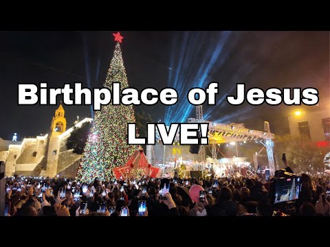 HISTORIC MOMENT! After Two Years of War… Bethlehem Lights the Christmas Tree Again! ✨🎄