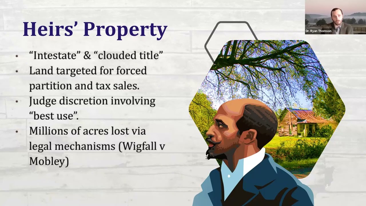 May CIB: The Hidden Landscape of Heirs' Property: Data, Land Tenure and Community Impact