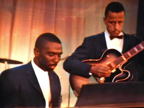 Jimmy Smith Trio, Antibes Jazz Festival, France, July 19th, 1962 (Colorized)