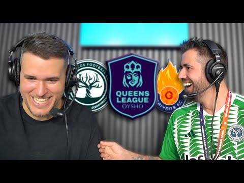 ¡AURON vino CONMIGO a ver la QUEENS LEAGUE!