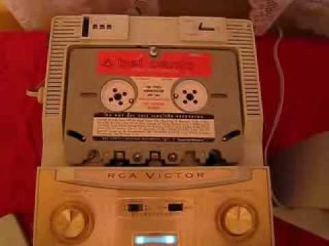 RCA Model #3YD11 Stereo Sound Tape Cartridge Player