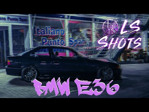 BMW E36 CARPORN | "CyberPunk Style" | LS SHOTS