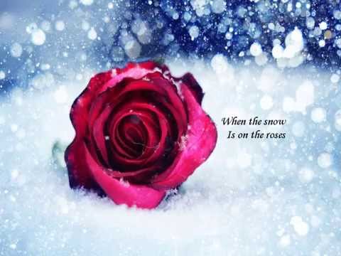When the snow is on the roses Sonny James