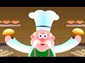 The Muffin Man Nursery Rhyme | Cartoon Songs ...