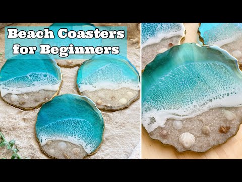 Resin Art for Beginners Complete Resin Coaster Tutorial