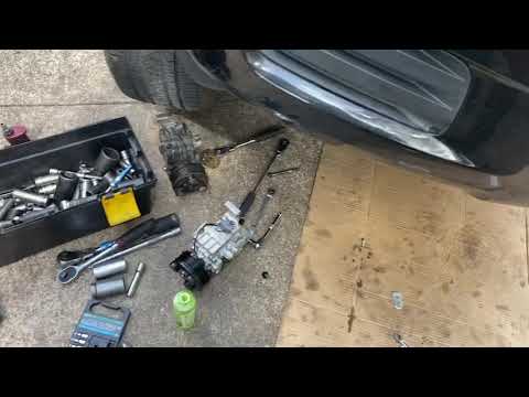 How replace A / C compressor 2007 Mazda CX-7 2.3 turbo