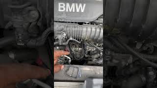 BMW x1 oil or coolant leak fix #coolant #bmw #diy #mechaniclife