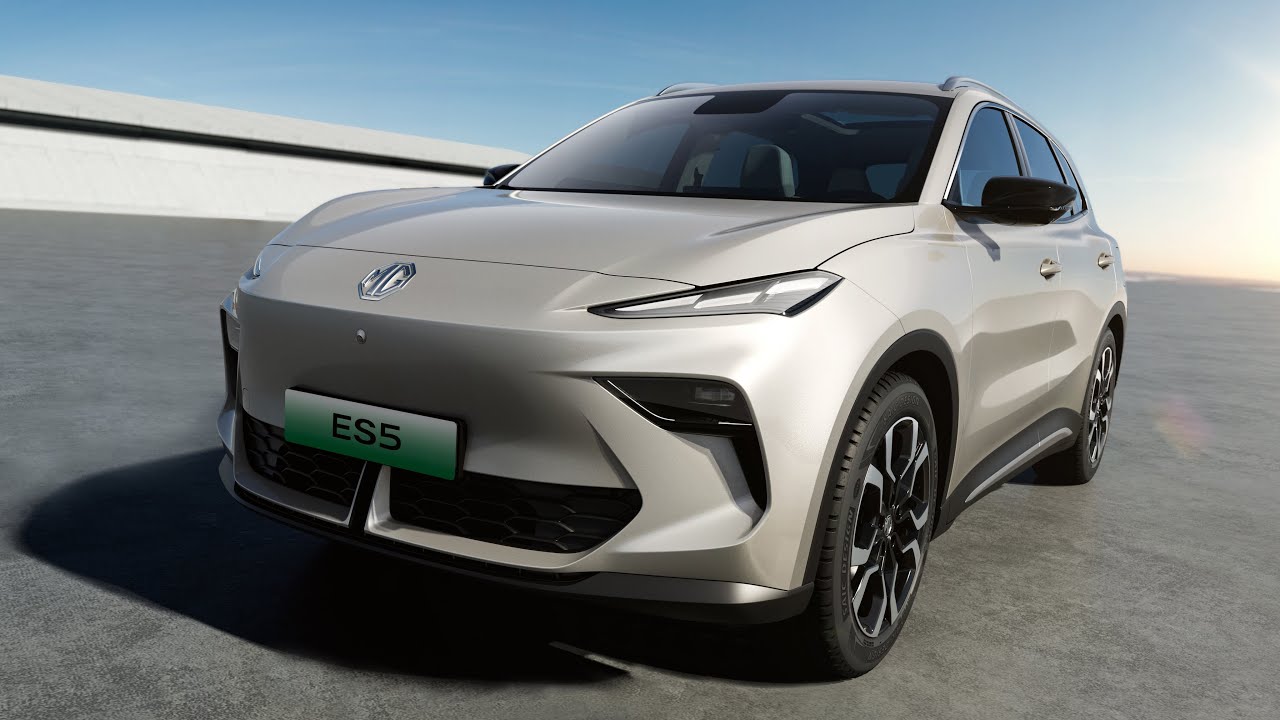 The new A-class rear-drive pure electric SUV, MG ES5 has made its world debut!