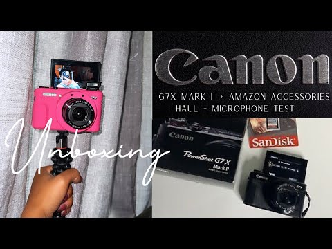 CANON POWERSHOT G7X MARK III (Juodas) video