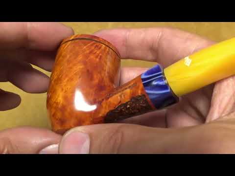 Pipa Santambrogio FP  - Bent Poker - SS290