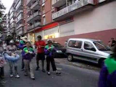 Porrontxo jaietako koadrilen jaitsiera