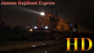 preview picture of video 'IRFCA - New Delhi - Jammu Rajdhani Express ( जम्मू राजधानी एक्सप्रेस ) In LHB Avtaar'