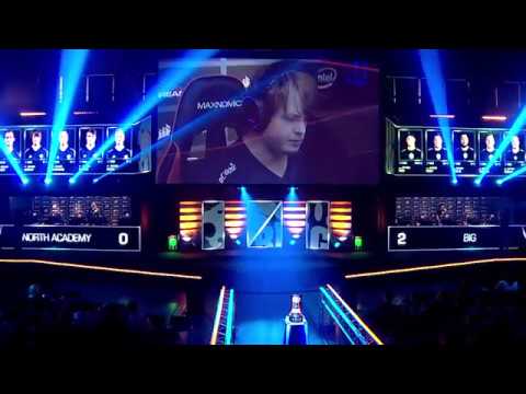 CS GO North Academy vs BiG, Dreamhack Winter 2017, Group elimination first match train (02.12.2017)