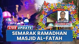 Masjid Al-Fatah Sentolo Kulon Progo Bersolek, Lampu Warna-Warni Sambut Jemaah saat Ramadhan