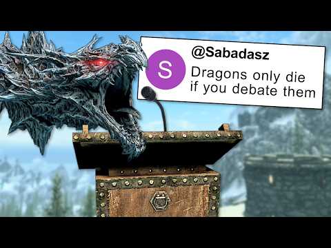 I Made Your Dumbest Skyrim Mod Ideas. Again.