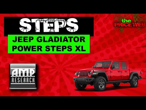 Jeep Gladiator AMP Research Power Steps XL