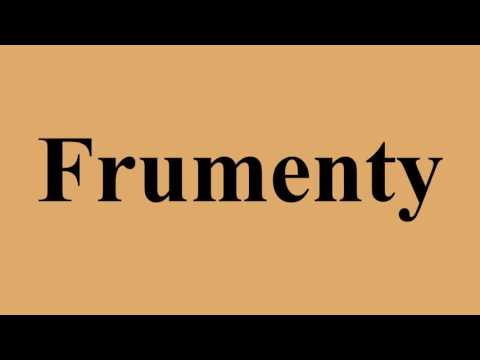 Frumenty
