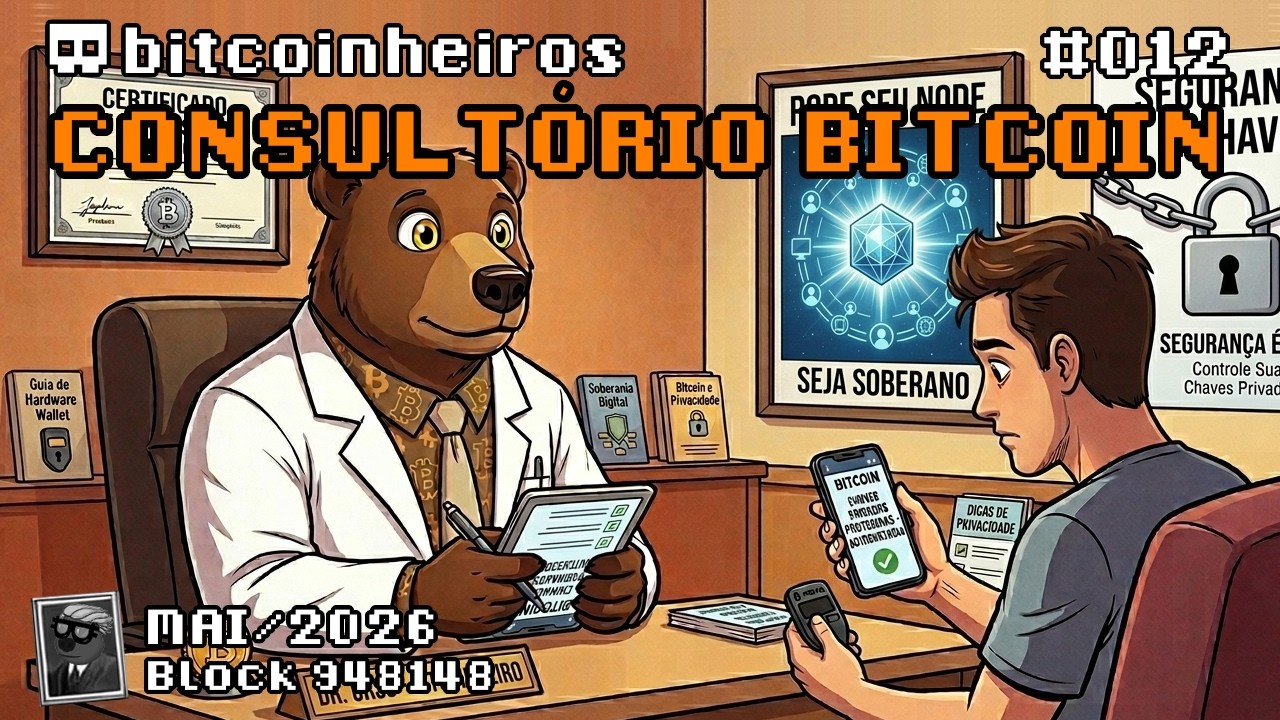 Consultório Bitcoin 012 - Maio de 2026