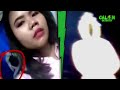 GAK SADAR Saat Sedang Selfie Wanita Ini Dikagetkan Oleh Penampakan Pocong
