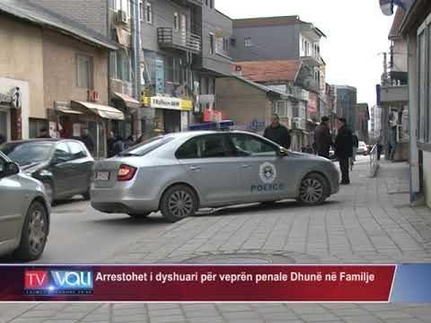 Arrestohet i dyshuari për veprën penale Dhunë në Familje -TV VALI-