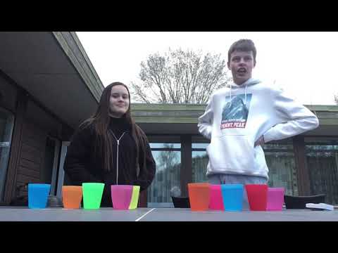 Vandkopper Challenge!!( hvem drikker hurtigst ) med Cassandra