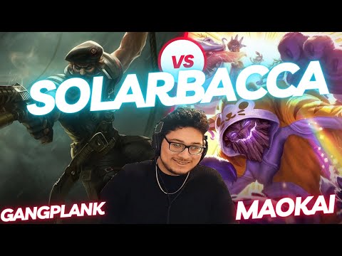 SOLARBACCA | GANGPLANK VS MAOKAI | TOP GAMEPLAY | Patch 14.8 / Season 14 | #LeagueofLegends