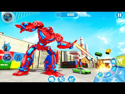 Police Robot Car Game: Transform Drone Robot Games Roadster Inc - 3D Games Action  Latest Update