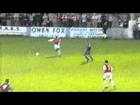 Declan 'Fabio' O'Brien scores against St. Pats - 18th July 2003