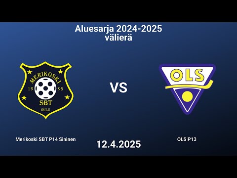 Merikoski SBT P14 Sininen - OLS P13 - Aluesarja välierä 12.4.2025