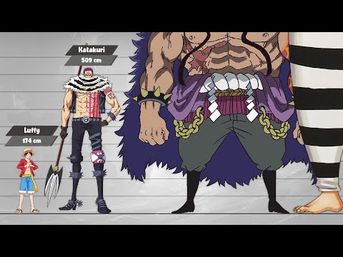 One Piece Size Comparison (Post-Timeskip/Part2)