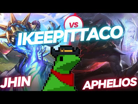 IKEEPITTACO | JHIN VS APHELIOS | ADC GAMEPLAY | Patch 13.15 / Season 13 | #LeagueofLegends